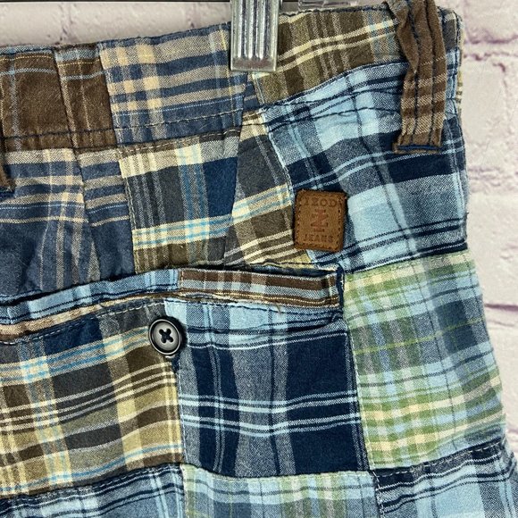 BUNDLED Bob Timberlake Blue Polo Sz: Large and FREE Izod Plaid Shorts Sz:34 - Picture 10 of 13